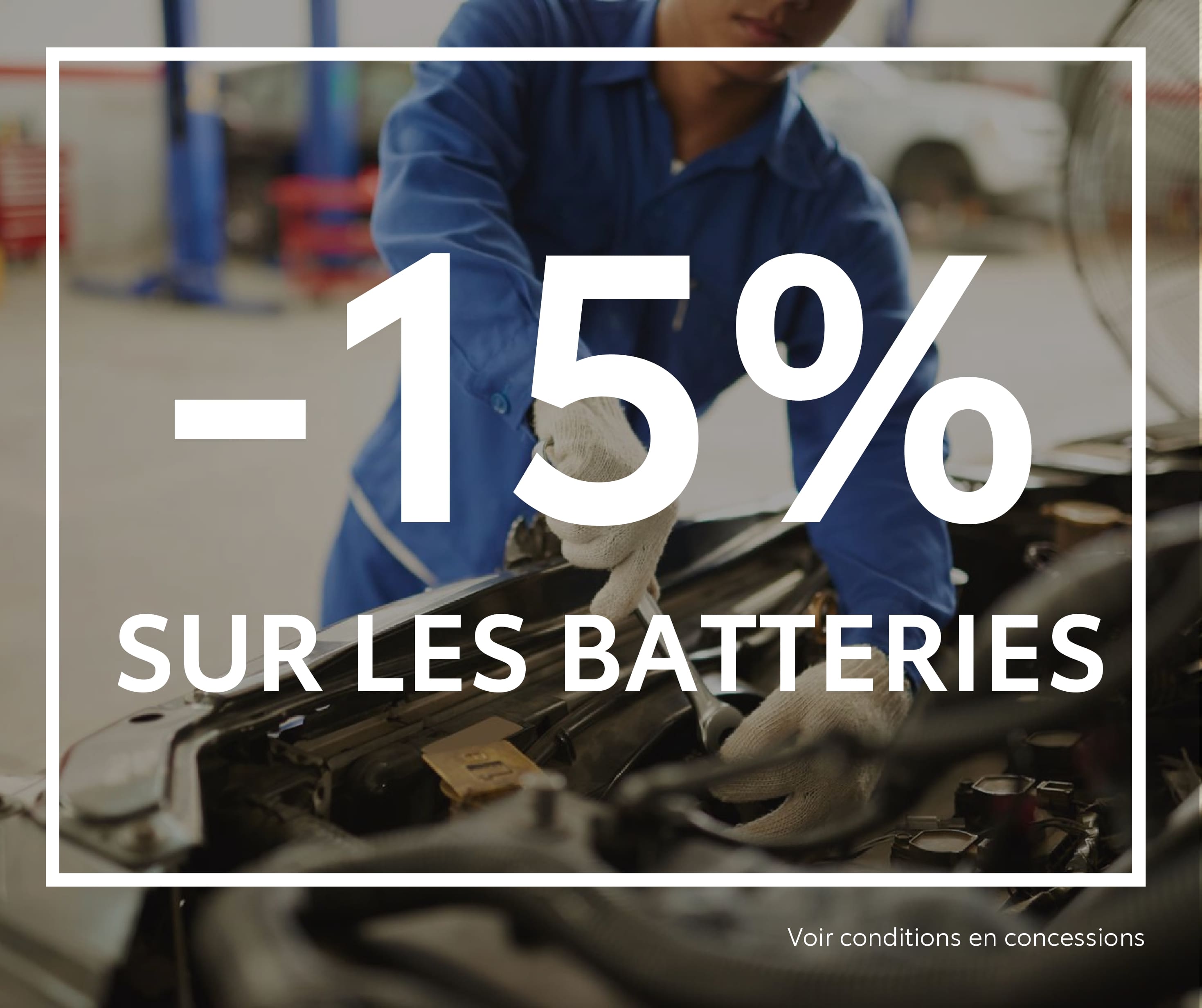 -15% batterie